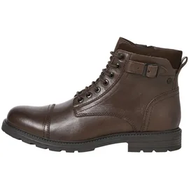 JACK & JONES Herren Jfwchatsworth Leather Boot Sn, Brown Stone, 46 EU
