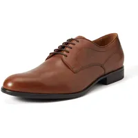 GEOX Herren Iacopo Schuhe, Cognac, 45 EU