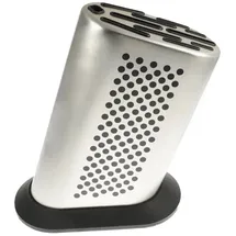 Global Messerblock 10-tlg. Silber