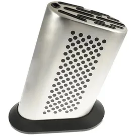Global Messerblock 10-tlg. Silber