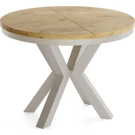 WFL GROUP Lancelot Ø 100 cm braun