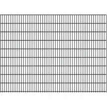 FA-Bausysteme Doppelstabmattenzaun 8/6/8 250 cm x 183 cm Anthrazit