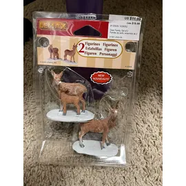 Lemax Dear Family Set/2 Weihnachtsdorf Figuren Wildlife