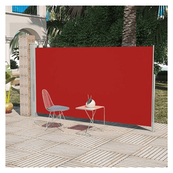 vidaXL Sonnenschirm Terrassenmarkise Seitenmarkise 180 x 300 cm Rot rot