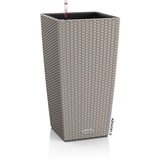 LECHUZA Cubico Cottage 30 Komplettset 30 x 30 x 56,5 cm sandbraun