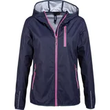 LPO Softshelljacke »MECATINA PEAK II WOMEN«, mit abnehmbarer Kapuze Gr. 44 (L), navy, , 97000669-44