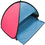 Pop-Up-Strandzelt, Gesichtsschatten-Baldachin, UV-Schutz, tragbare Sonnenblockabdeckung, schnelles Setup, faltbares Design, für Outdoor-Camping, Gartenentspannung, Picknick-Shades, Wandern