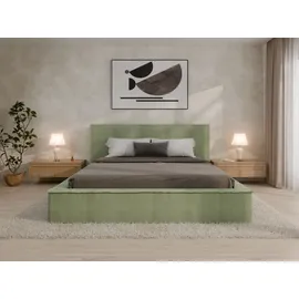panda möbel SANA 180 x 200 cm Grün