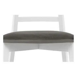 Konsimo Holzstuhl LILIO grau 2er Set