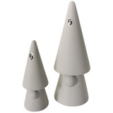 Storefactory Weihnachtsbaumkugel Dekofigur Zwerg Evert Light Grey (15cm)