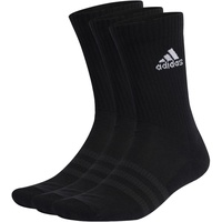 adidas Cushioned Crew Socken, Black/White, XL (46-48)