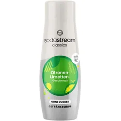 SodaStream Sirup Zitrone-Limette Geschmack zuckerfrei