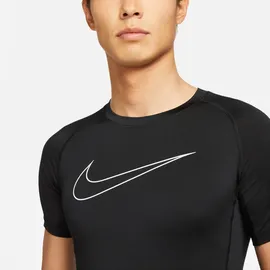 Nike Pro Dri-FIT Funktionsshirt schwarz L