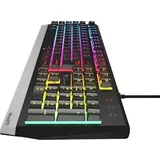 GENESIS Rhod 300 RGB Tastatur Gaming USB QWERTY Englisch Schwarz, (NKG-1528)