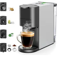 Gidgimo KOTLIE AC-513K 4 in 1 Kapsel Kaffeemaschine für