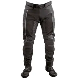 Motorradhose ROLEFF "Racewear Mesh" Gr. XS, schwarz, Hosen, XS, N-Gr, Mesh, Obermaterial: 100% Polyester. Innenfutter: 100% Polyester, Mit herausnehmbaren Protektoren am Knie