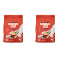 by Amazon Kaffeepads Classic 100% Arabica, Geeignet für Senseo Maschinen, 36 Stück (1er-Pack) (Packung mit 2)