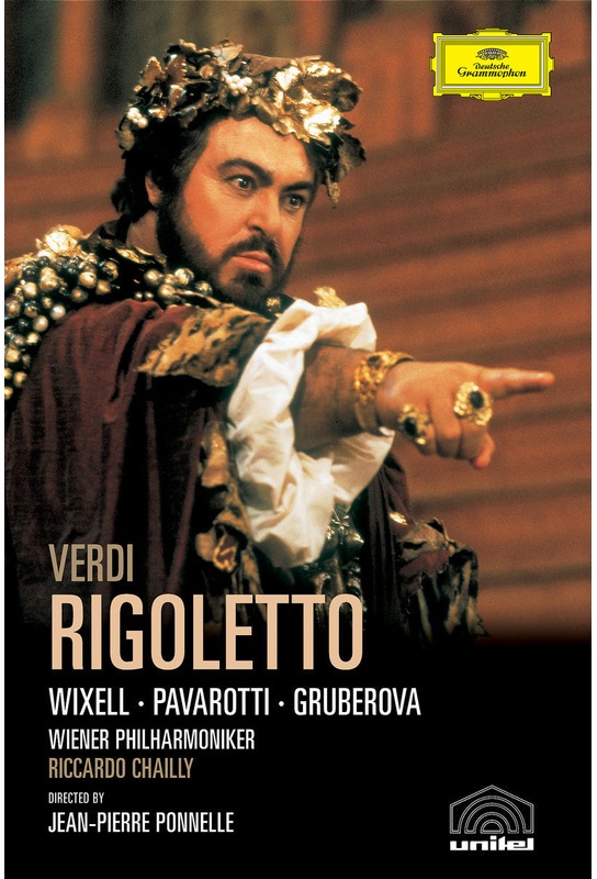 Verdi: Rigoletto - Pavarotti  Gruberova  VERGARA  Chailly  Wp. (DVD)