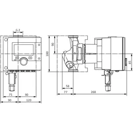 WILO Hocheffizienzpumpe Stratos MAXO 30/0,5-12 PN 10