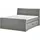 Möbel Kraft Boxspringbett 188 x 124 cm Grau