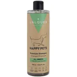 Valquer Premium-Hundeshampoo mit weißem oder hellem Fell, mit Panthenol und Lavendelextrakt, Hundeshampoo für Katzen, 400 ml, weißes Haar