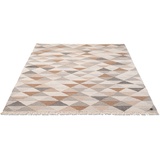 TOM TAILOR Teppich »Triangle natural 65 x 135 cm