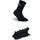 Fila Socken 6 Paar Schwarz 31-34