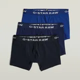 G-Star Boxershorts Boxer briefs blau / lila / weiß L 3er Pack