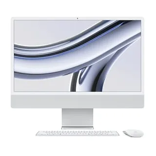 Apple iMac 24" Retina 4,5K Display 2023 M3 8 GB RAM 256 GB SSD 8-Core GPU Silber