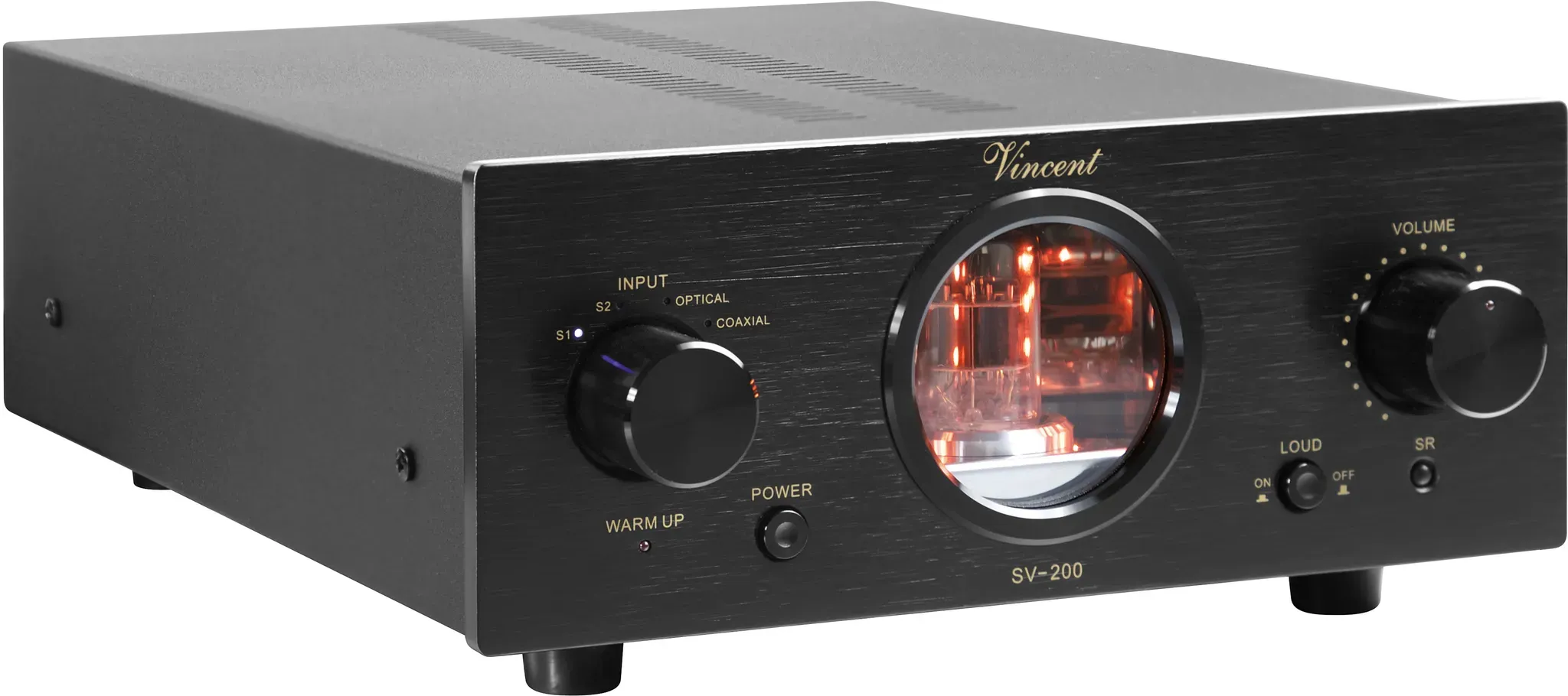 Vincent SV-200 Stereo Hybrid Vollverstärker / Silber