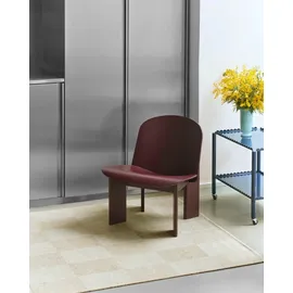 HAY Check Wollteppich 80 x 200 cm Beige/Khaki