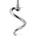 Wilfa Edelstahl-Spiralhaken für Probaker 632246 Silber
