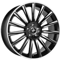 Keskin Tuning KT18 Turbo 7 x 17 5 x 112 ET48 66,6 matt black lip polish