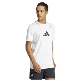 adidas AEROREADY Tennis Category Graphic Tee weiß L
