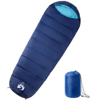 VidaXL Mumienschlafsack für Erwachsene Camping 3 Jahreszeiten