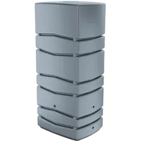 Aqua Tower Regenwasserbehälter 650 l grau