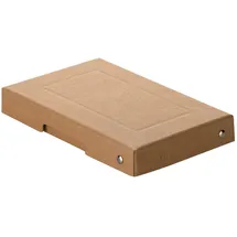 Falken PURE Aufbewahrungsbox 310 Blatt natronbraun 12,0 x 18,5 x 2,5 cm, 1 St.