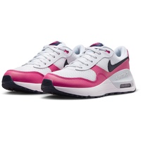 Nike AIR MAX SYSTM (GS), white/obsidian-fierce pink-pure PLA, 36