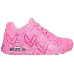 SKECHERS Damen Freizeitschuhe UNO - SPREAD THE, Pink HTPK, 42