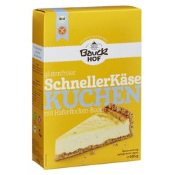 Bauckhof Der schnelle Käsekuchen glutenfrei bio