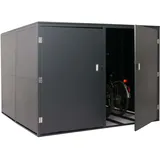 MCW 4er-Fahrradgarage 222 x 160 x 208 cm anthrazit