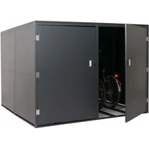 MCW 4er-Fahrradgarage 222 x 160 x 208 cm anthrazit
