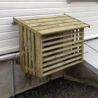 Plus Wärmepumpen Verkleidung Druckimprägniert