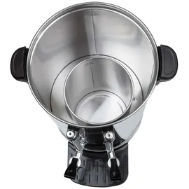 Caytime Teemaschine A12 - Teeautomat isoliert mit Doppelwand Isolierung Analog Samowar, Semaver 12 L