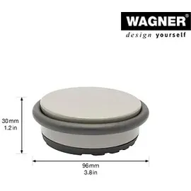 wagner® design yourself EH 5001 Grau 10 x 3 cm