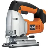 AEG 18 V PRO18V Akku-Stichsäge BST18X-0 (Hublänge 26 mm, max. Schnitttiefe Holz 80 mm, 5-fach Pendelhub, Gehrungsschnitte bis 45°, werkzeugloser Sägeblattwechsel, ohne Akku & Ladegerät, im Karton)