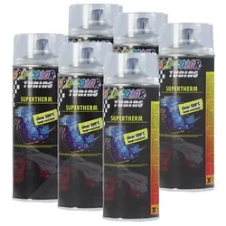 Dupli Color 6x 400ml Supertherm clear 500°C [Hersteller-Nr. 685262]