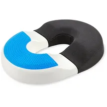 Vitabo Steißbeinkissen 40 x 40 cm Schwarz