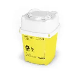 B. Braun Medibox® Kanülensammler erfüllt die TRBA 250 9193600 , Fassungsvermögen: 2,4 Liter (max. Füllvolumen: 2 Liter)
