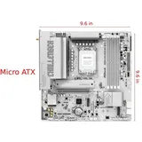 ASRock B860M Challenger WiFi White